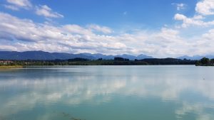 Tolle Kulisse bei Lechbruck am See